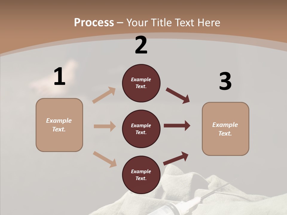 Sad Problem Syringe PowerPoint Template