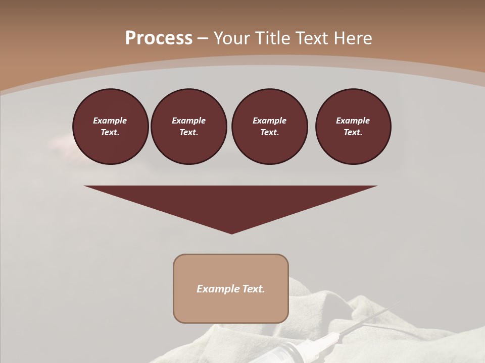Sad Problem Syringe PowerPoint Template