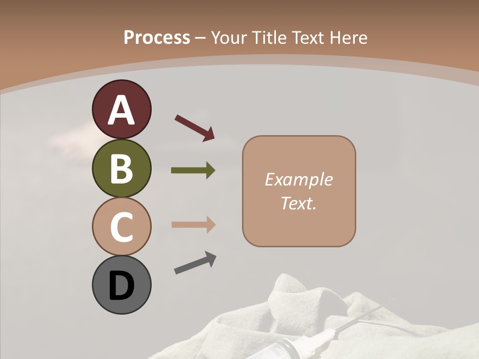 Sad Problem Syringe PowerPoint Template