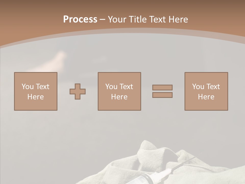 Sad Problem Syringe PowerPoint Template