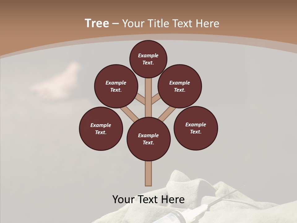 Sad Problem Syringe PowerPoint Template