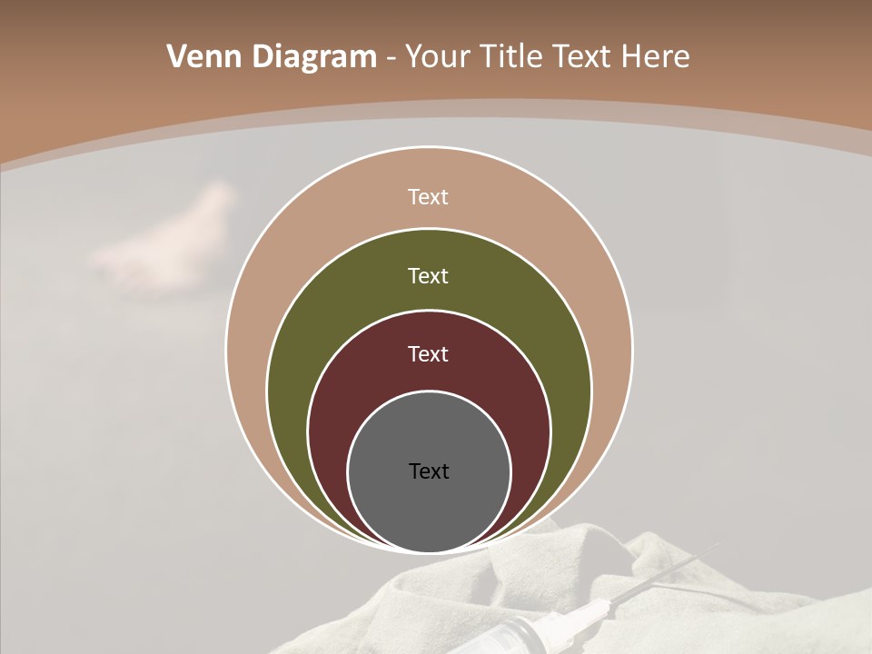 Sad Problem Syringe PowerPoint Template