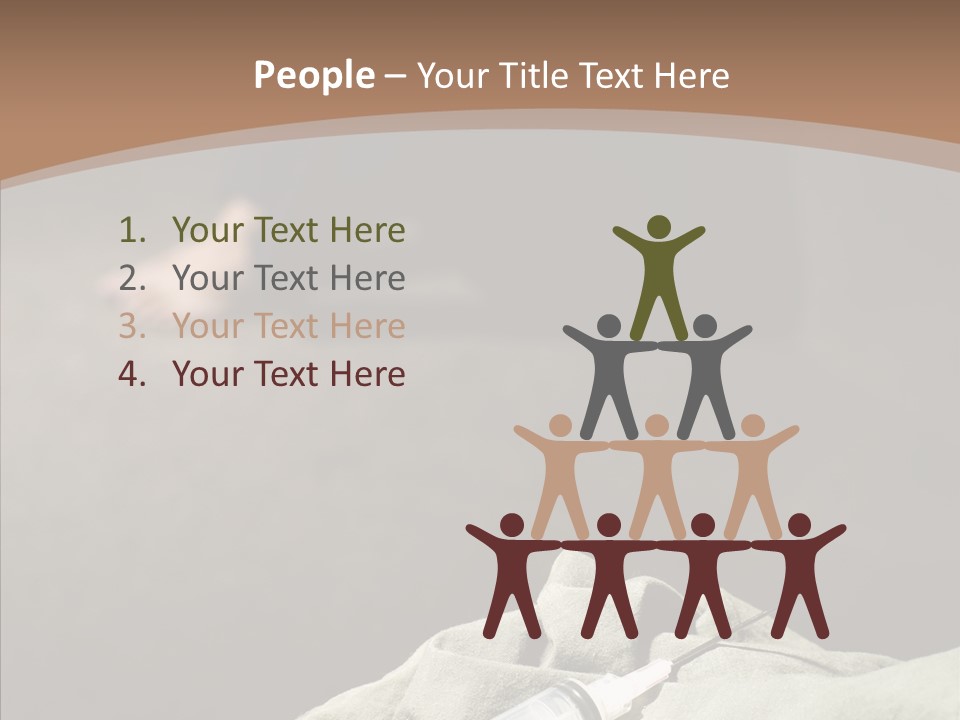 Sad Problem Syringe PowerPoint Template