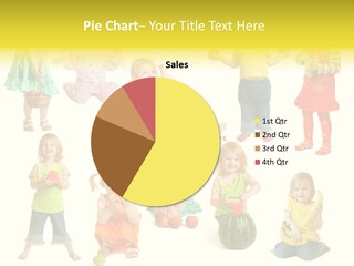 Yellow Apple People PowerPoint Template