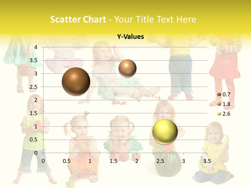 Yellow Apple People PowerPoint Template