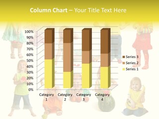 Yellow Apple People PowerPoint Template