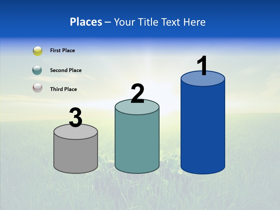 Country Grass Rural PowerPoint Template