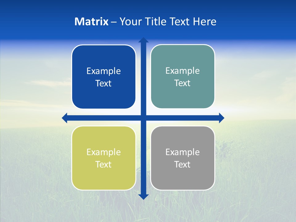 Country Grass Rural PowerPoint Template