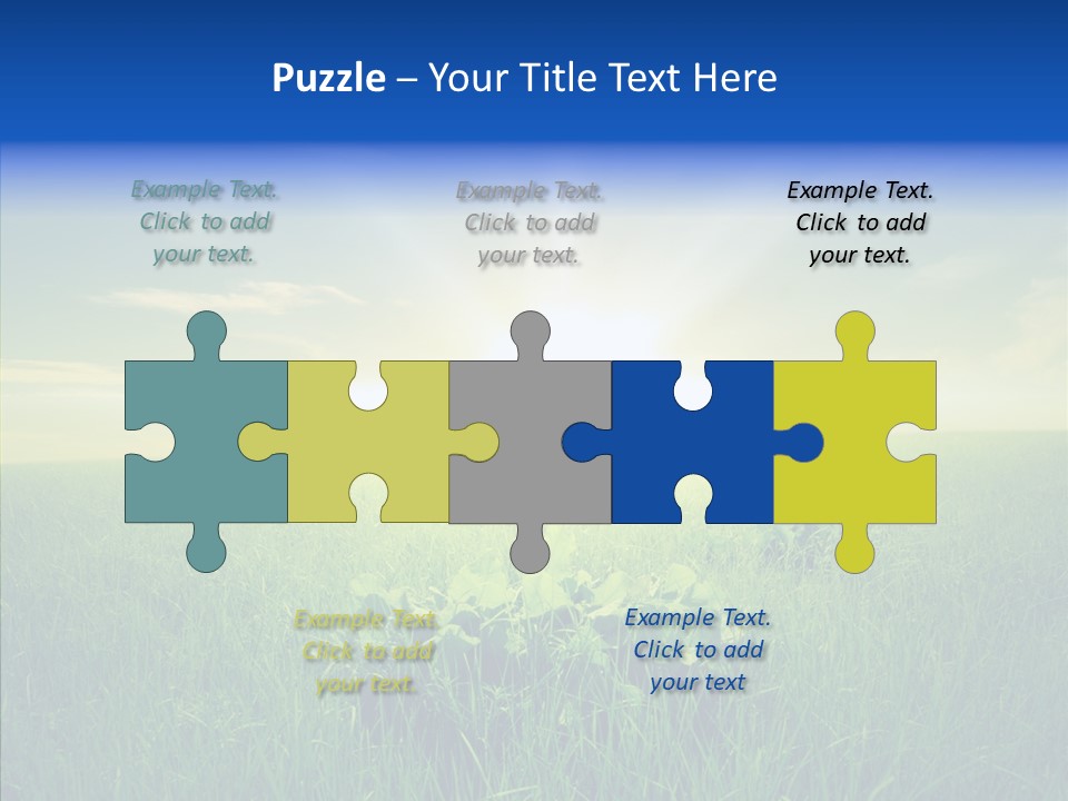 Country Grass Rural PowerPoint Template