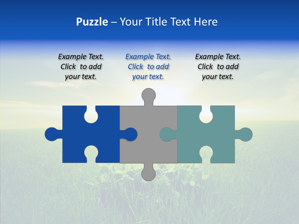 Country Grass Rural PowerPoint Template