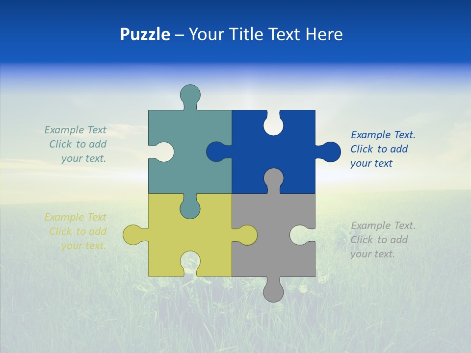 Country Grass Rural PowerPoint Template