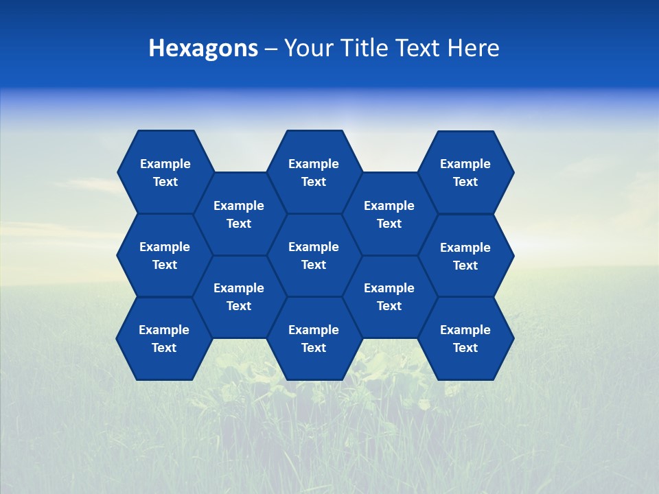 Country Grass Rural PowerPoint Template