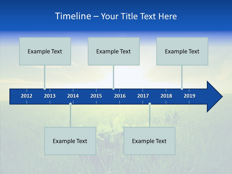 Country Grass Rural PowerPoint Template