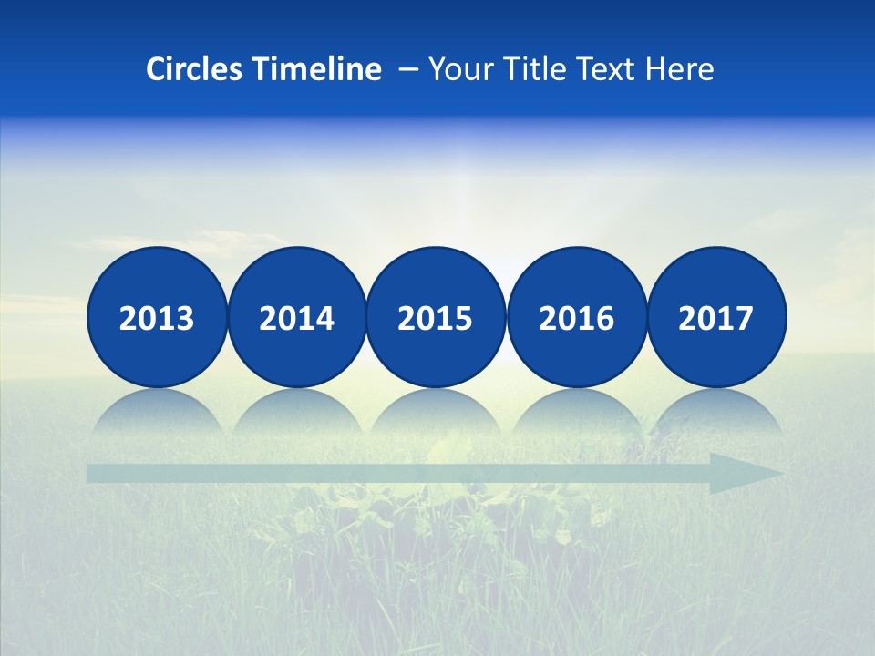 Country Grass Rural PowerPoint Template