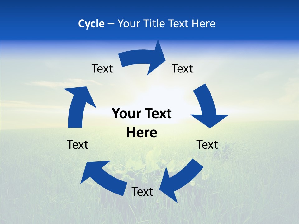 Country Grass Rural PowerPoint Template