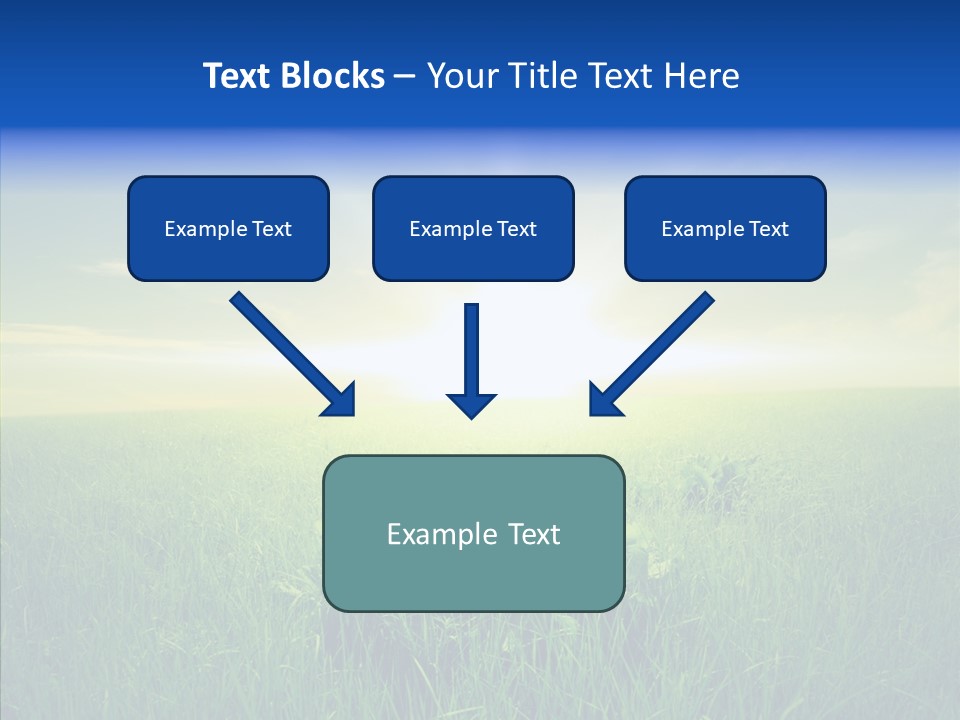 Country Grass Rural PowerPoint Template