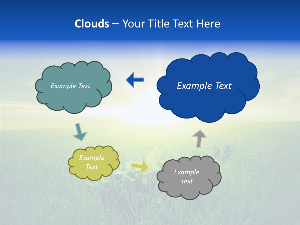 Country Grass Rural PowerPoint Template