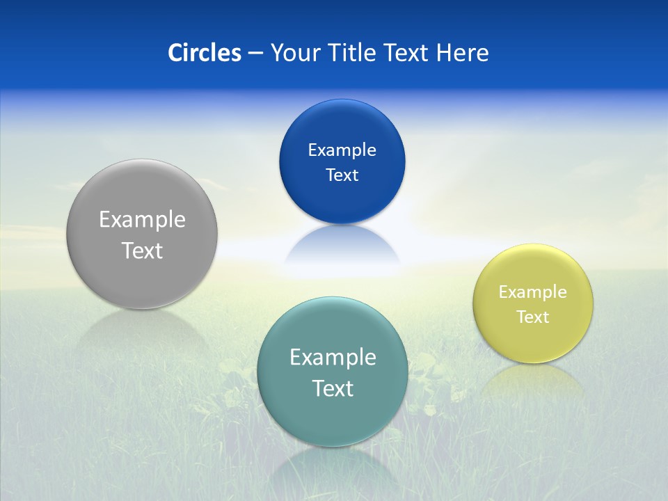 Country Grass Rural PowerPoint Template