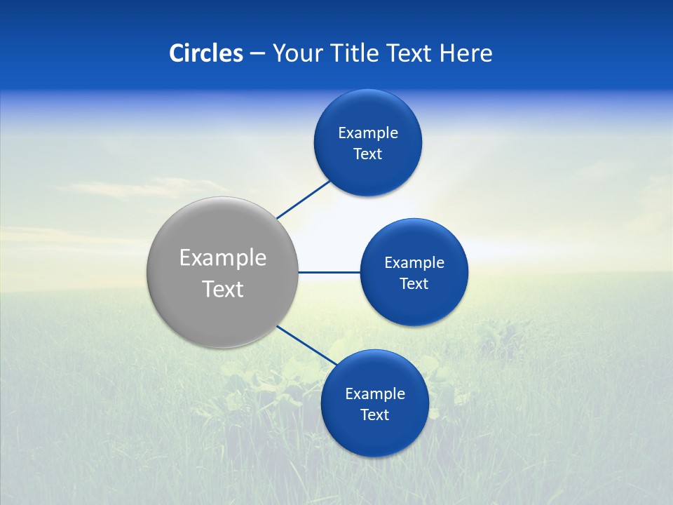 Country Grass Rural PowerPoint Template