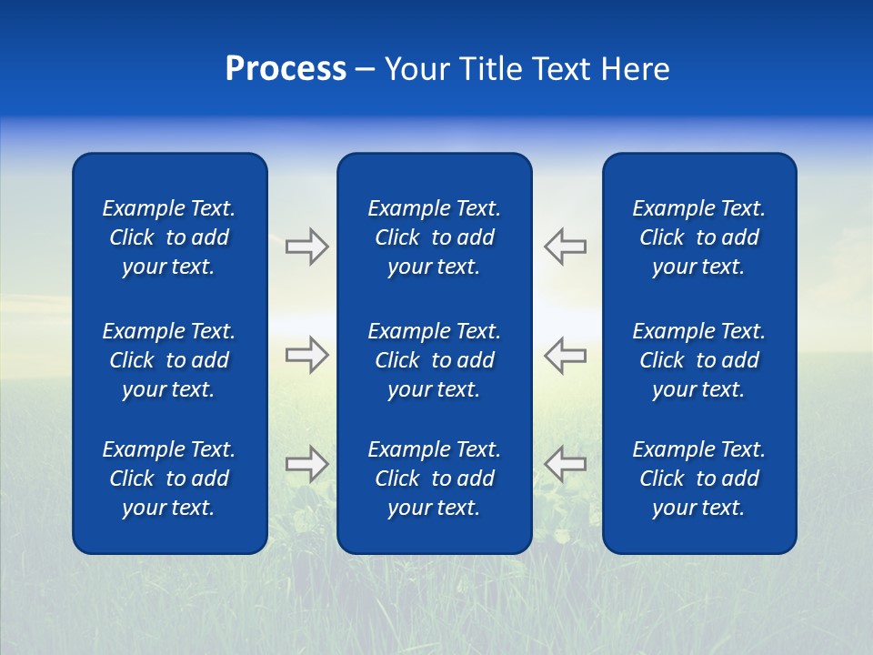 Country Grass Rural PowerPoint Template