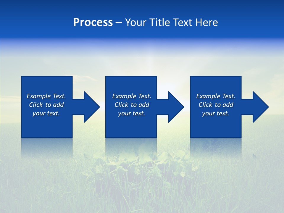 Country Grass Rural PowerPoint Template