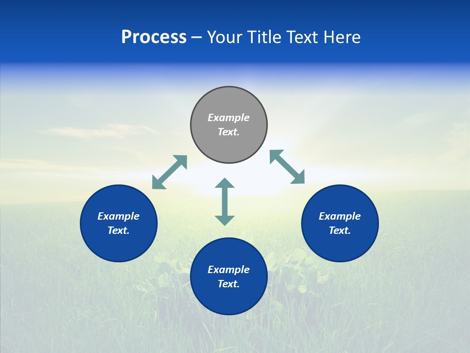 Country Grass Rural PowerPoint Template