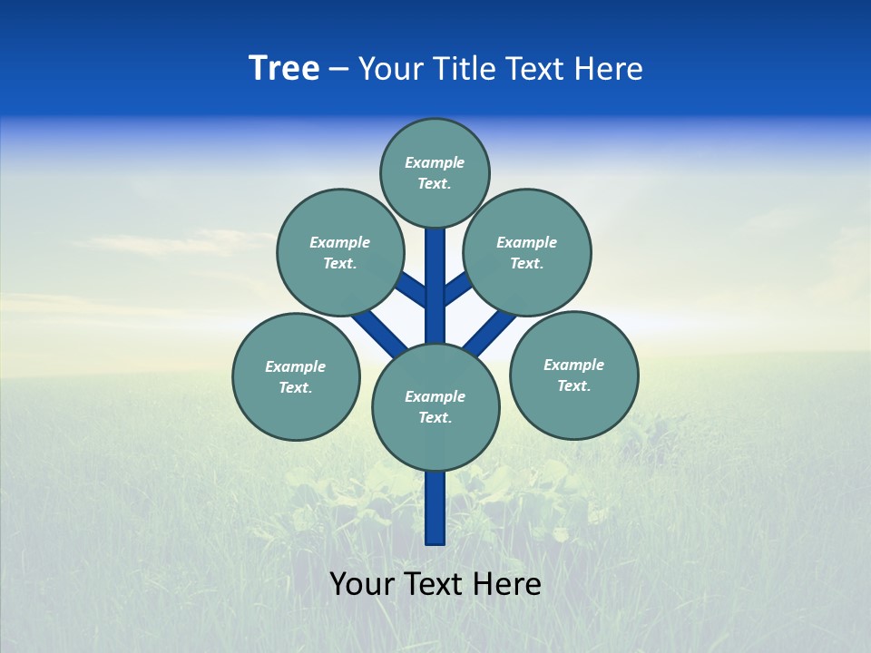 Country Grass Rural PowerPoint Template