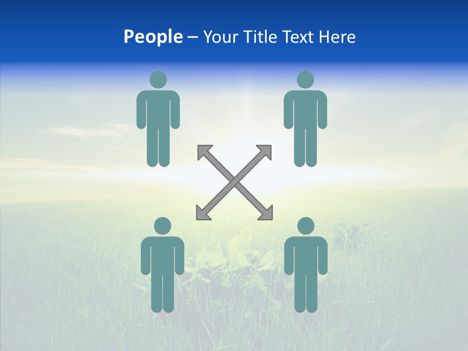 Country Grass Rural PowerPoint Template