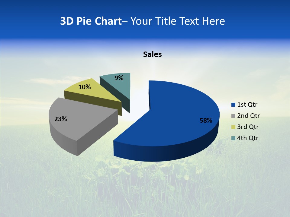 Country Grass Rural PowerPoint Template