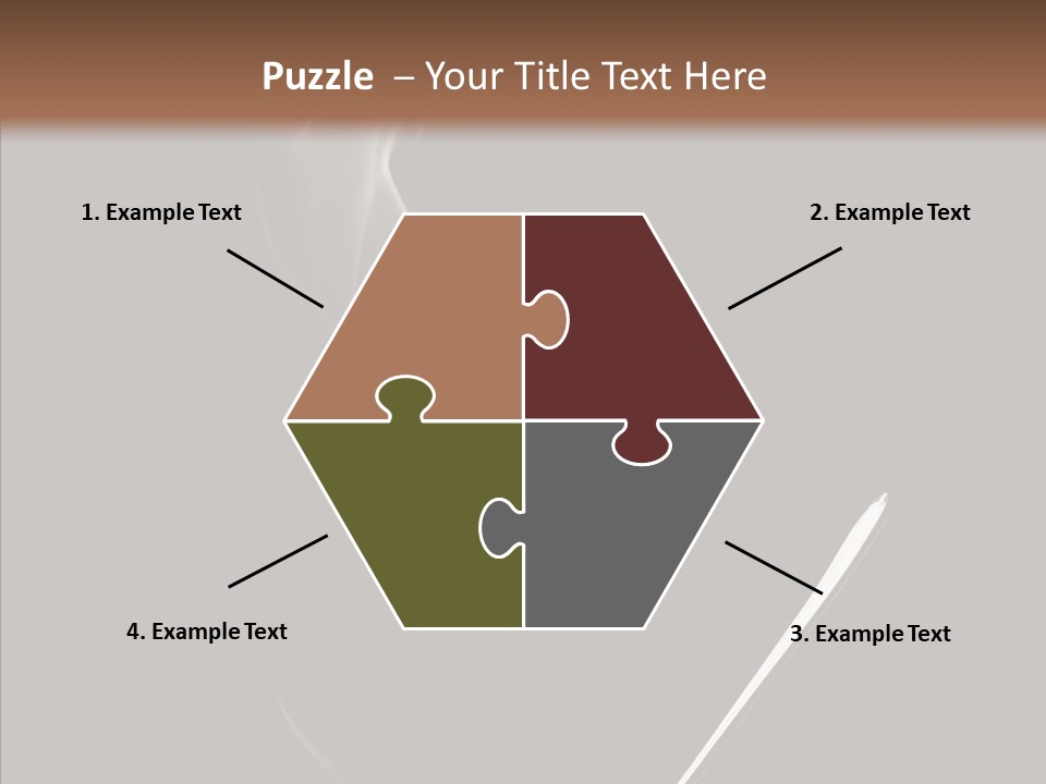 Morning Breakfast Brown PowerPoint Template