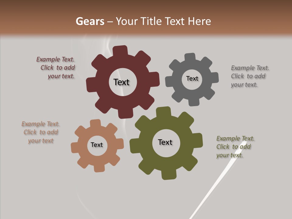 Morning Breakfast Brown PowerPoint Template