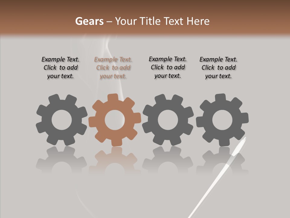 Morning Breakfast Brown PowerPoint Template