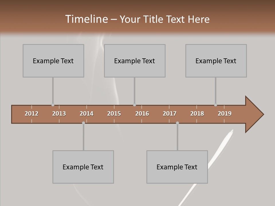 Morning Breakfast Brown PowerPoint Template