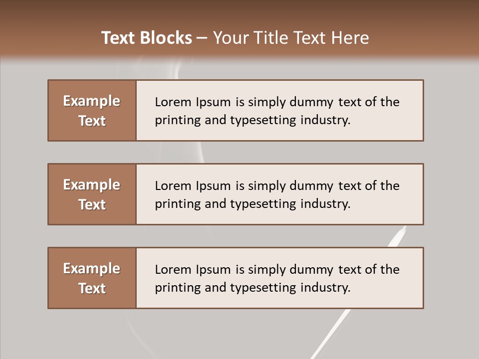 Morning Breakfast Brown PowerPoint Template