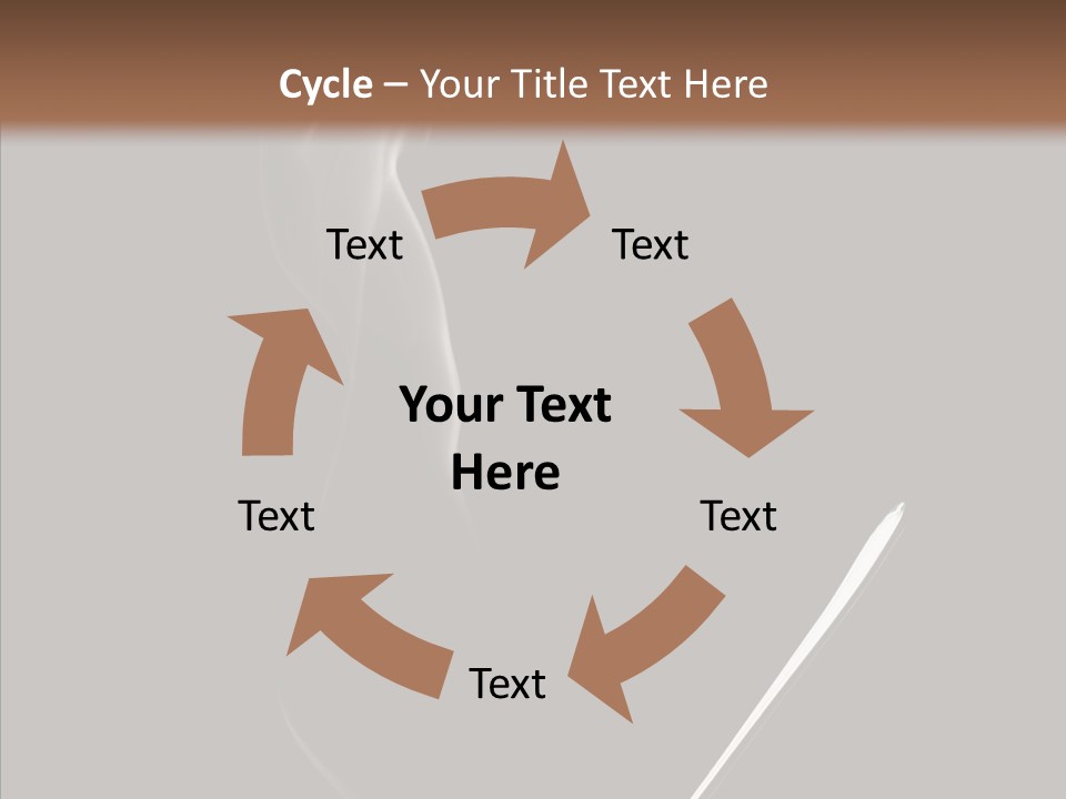 Morning Breakfast Brown PowerPoint Template