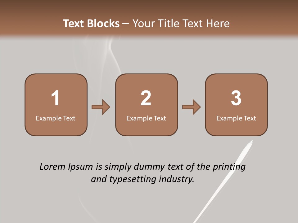 Morning Breakfast Brown PowerPoint Template