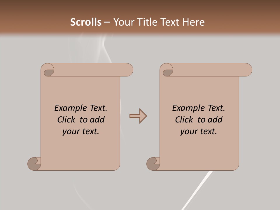 Morning Breakfast Brown PowerPoint Template