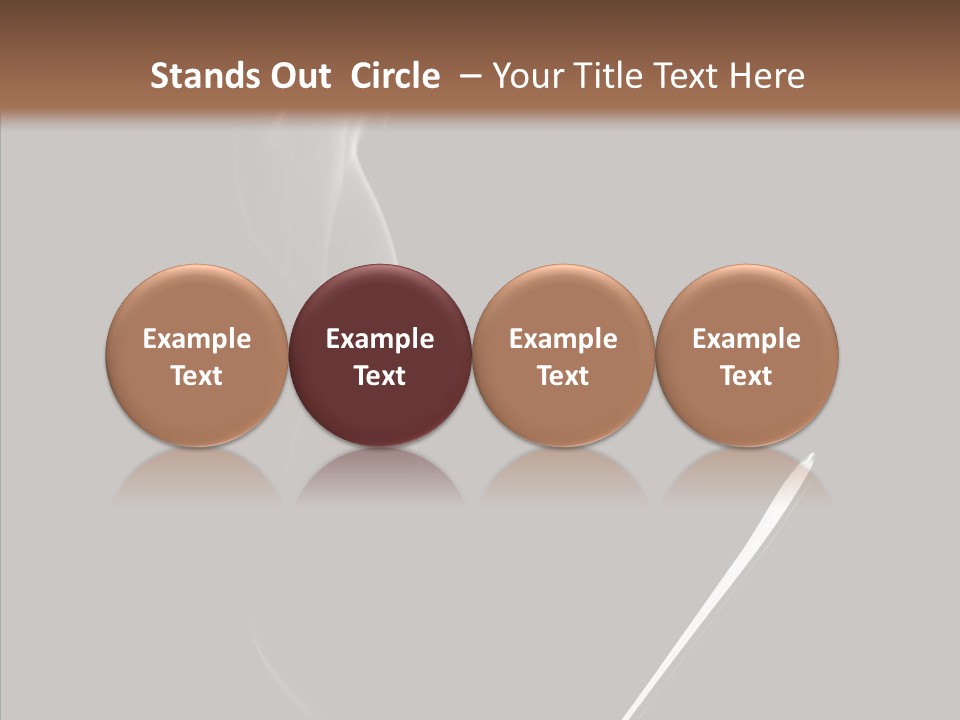 Morning Breakfast Brown PowerPoint Template