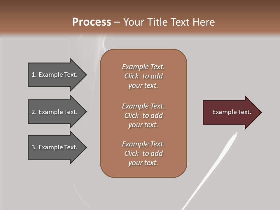 Morning Breakfast Brown PowerPoint Template