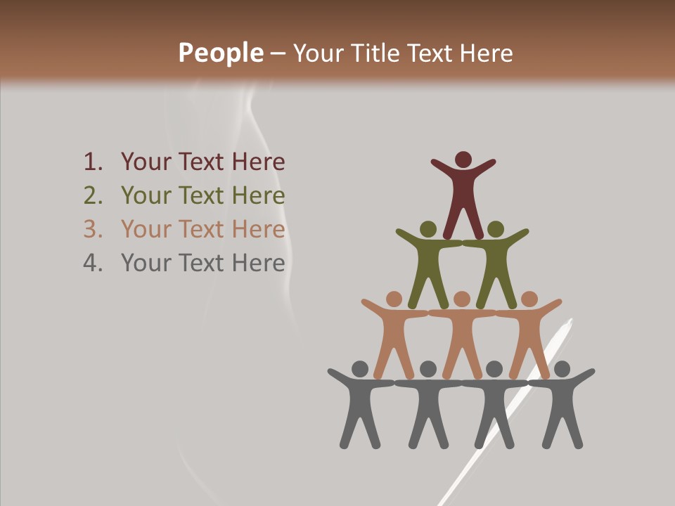 Morning Breakfast Brown PowerPoint Template