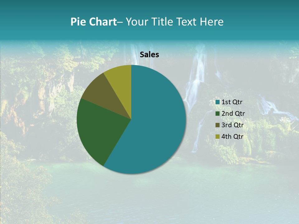 Beautiful Rock Falling PowerPoint Template
