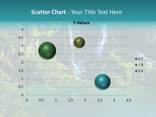 Beautiful Rock Falling PowerPoint Template