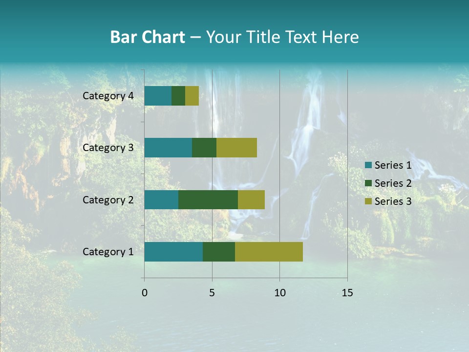 Beautiful Rock Falling PowerPoint Template
