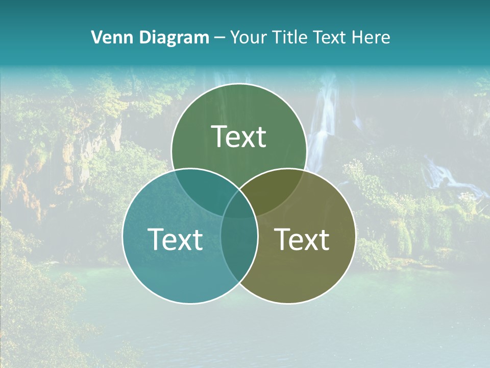 Beautiful Rock Falling PowerPoint Template