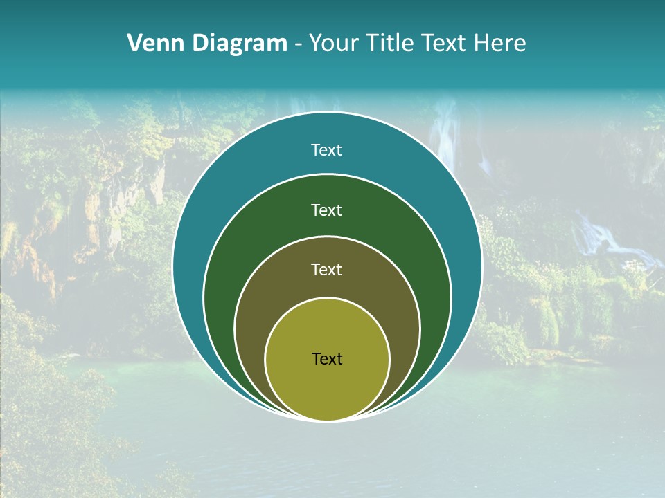 Beautiful Rock Falling PowerPoint Template