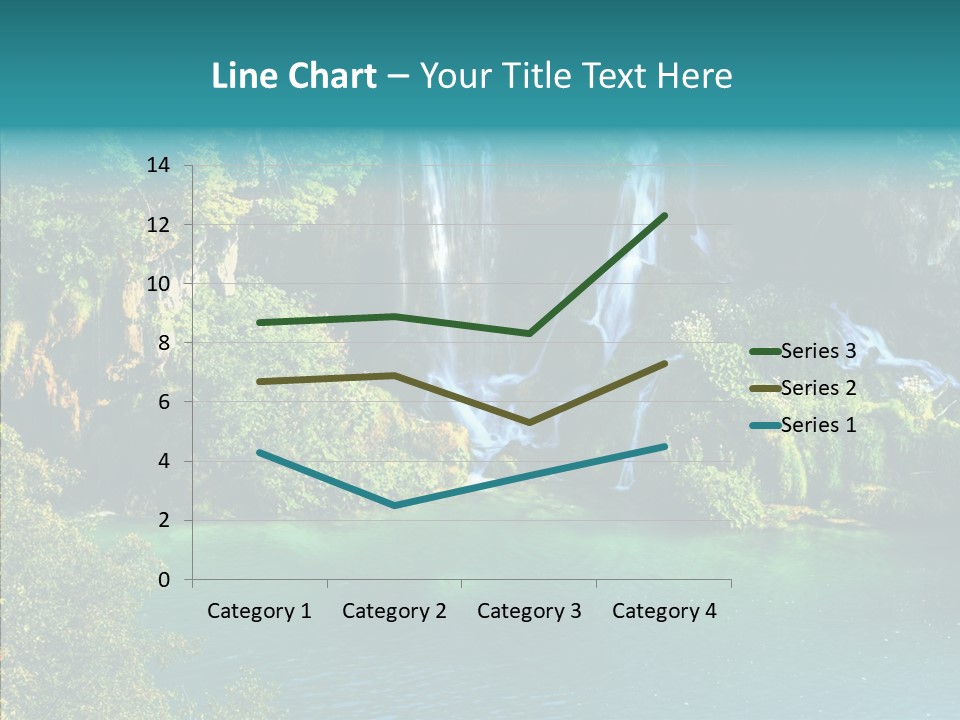 Beautiful Rock Falling PowerPoint Template
