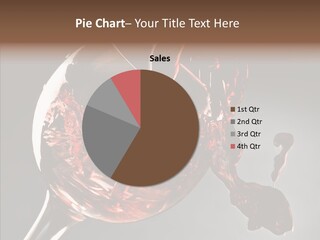 Isolated Winery Shape PowerPoint Template