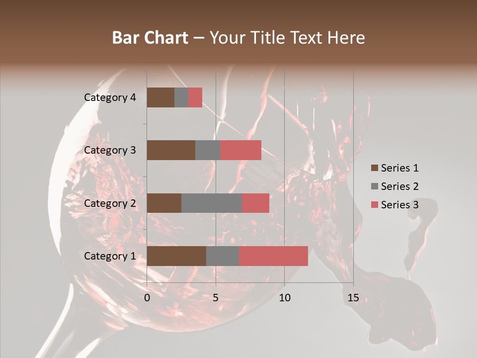Isolated Winery Shape PowerPoint Template