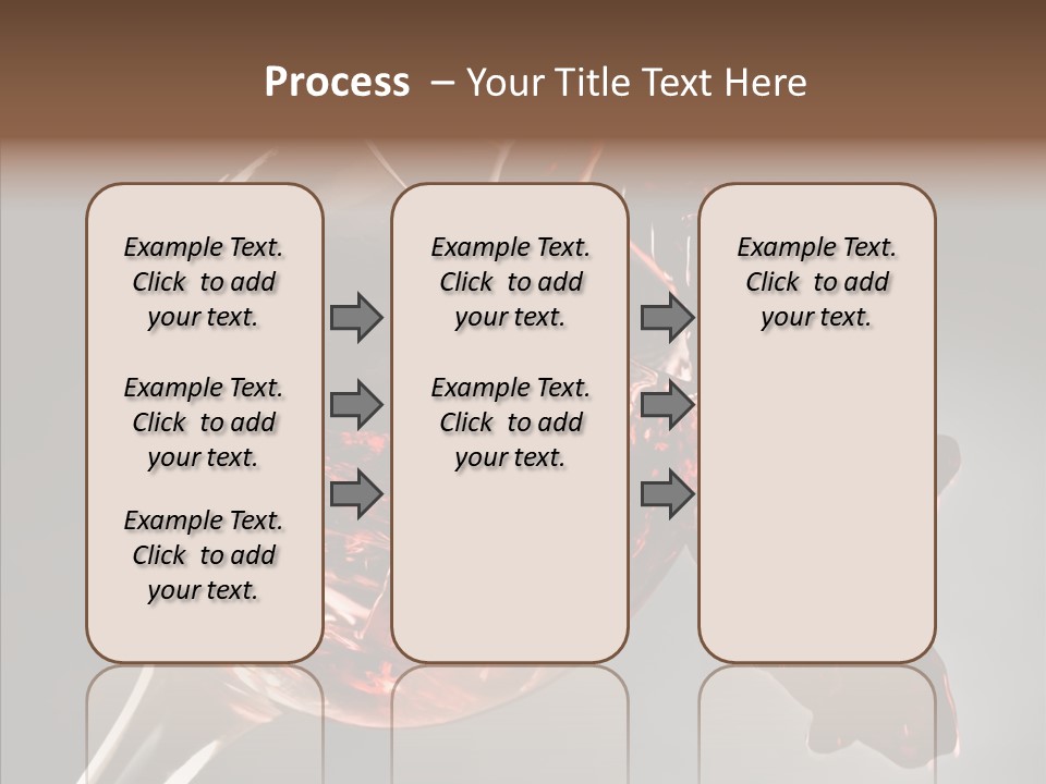 Isolated Winery Shape PowerPoint Template