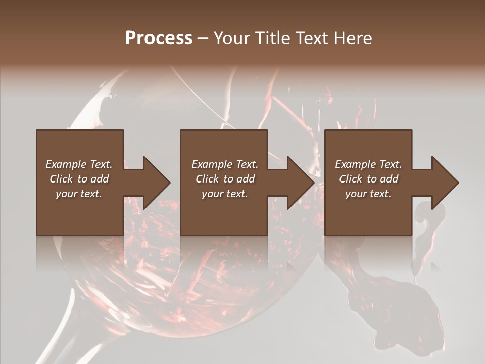 Isolated Winery Shape PowerPoint Template
